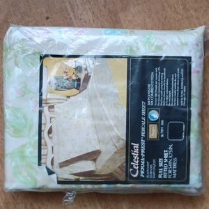 Vintage full size fitting sheet Sears and roebuck